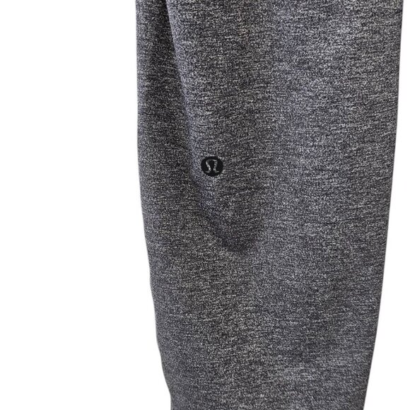 Lululemon Womerns On The Fly Pant 28" Heathered Grey Black, Luxtreme, Size 4 - Picture 3 of 10